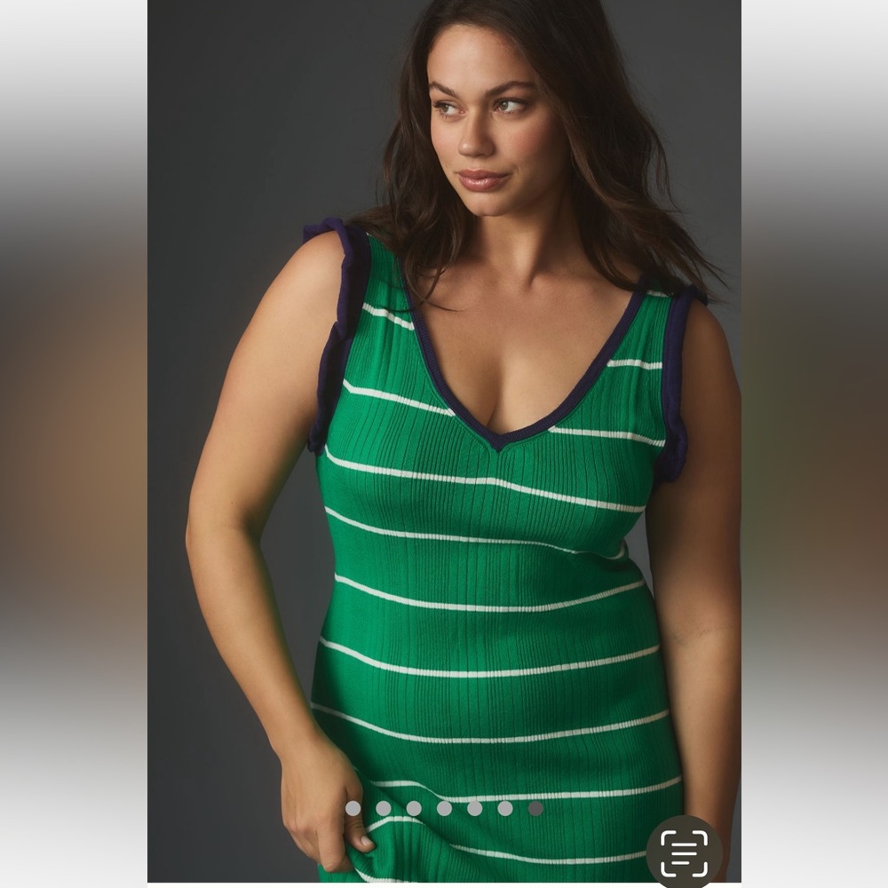 Anthropologie NWT Daily Practice by Anthropologie Sweater Midi Dress size 1X. - Picture 3 of 13